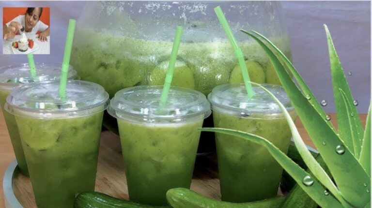 Limpiar el cuerpo y lograr una piel radiante con agua de coco, sábila y limón