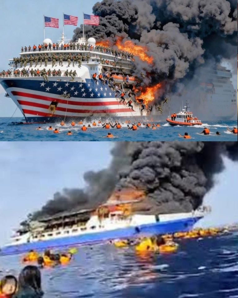 Incendio en crucero desata evacuación masiva en alta mar y genera alarma internacional